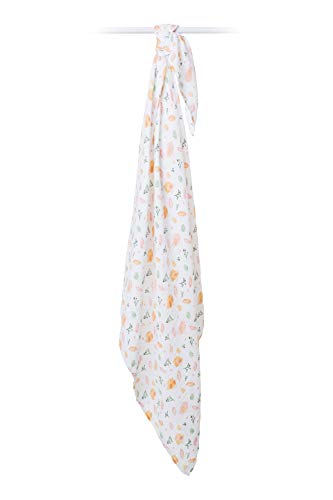 Lulujo Baby 100% Cotton Muslin Swaddle Blanket, 47 X 47-Inches, Birds #TOP3