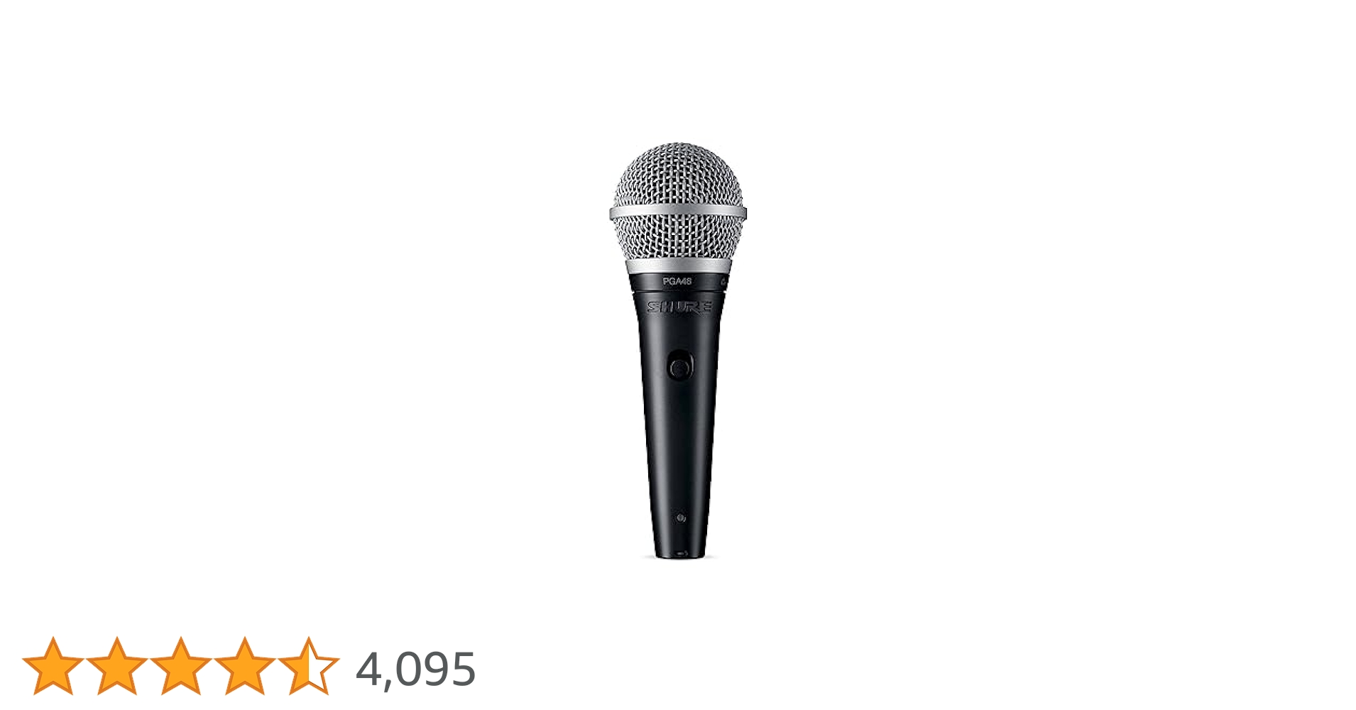 シュアーマイクPGA48 １本限定価格 SHURE PGA48-LC ダイナミックマイク ボーカルマイク シュア