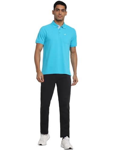 Image of AMERICAN CREW Polo Collar T-Shirt for Men with Pocket