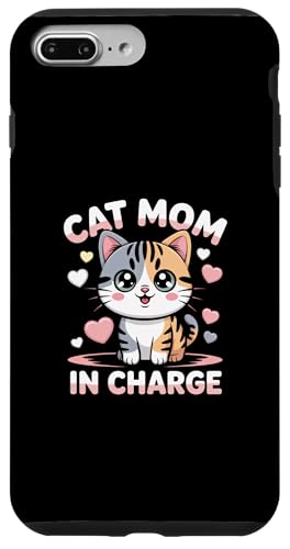 Cat Mom In Charge �X�}�z�P�[�X iPhone 7 Plus/8 Plus �p