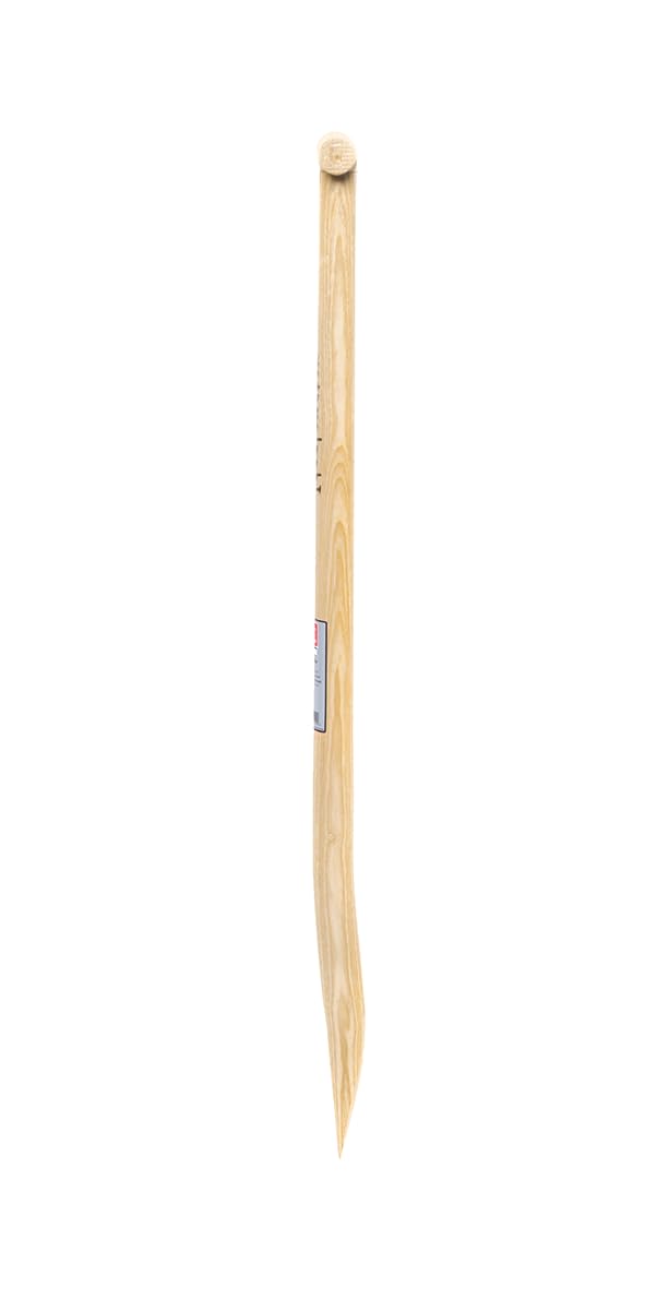 IDEAL Spatenstiel aus Esche mit T-Griff, 85 cm, gebogen, lackiert, Ø 41 mm, mit Brennstempel, für alle IDEAL-Spaten außer Rode-, Baumschul- und Kieler Form | IDEAL, lackiert, Brennstempel, Werkzeugstiel, Gartengerät, Eschenholz, langlebig, robust, ergonom