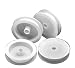 PEPPERLONELY Brand 20PC Empty Plastic Spools For Beading Wire Thread String 2-6/8 Inch