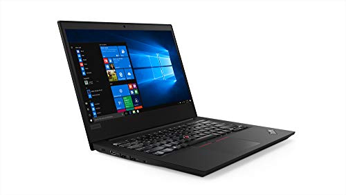 Image of Lenovo ThinkPad E480 Intel Core i3 7th Gen 14-inch HD Thin and Light Laptop (4GB RAM / 1TB HDD /DOS /Black / 1.75 kg), 20KNS0DD00