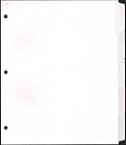 Exhibitindexes® Extra Wide Dividers to Use with Sheet Protectors 9 3/4' Wide - Fits Standard 3 Ring Binders - Made in The USA