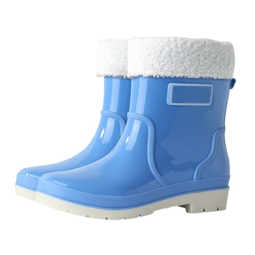 Bottes en caoutchouc imperméables et antidérapantes pour femme