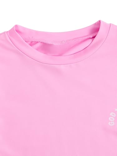 Image of Verdusa Girl's Coquette Bow Top Round Neck Short Sleeve Cute Graphic Tees