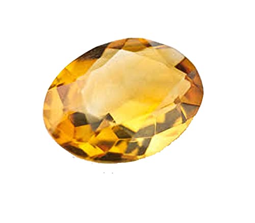 Citrine Sunela naturelle originale de 0,52 carats pour bague unique
