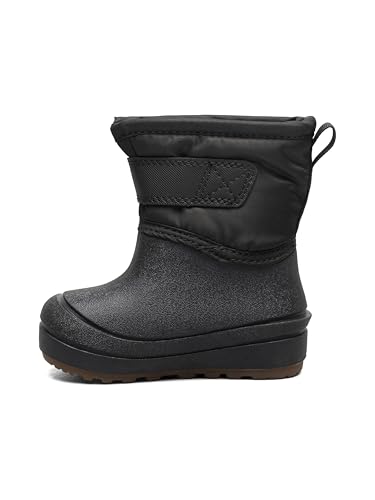 Bogs Baby Snow Shell Boot, Black Multi, 8 US Unisex Little Kid