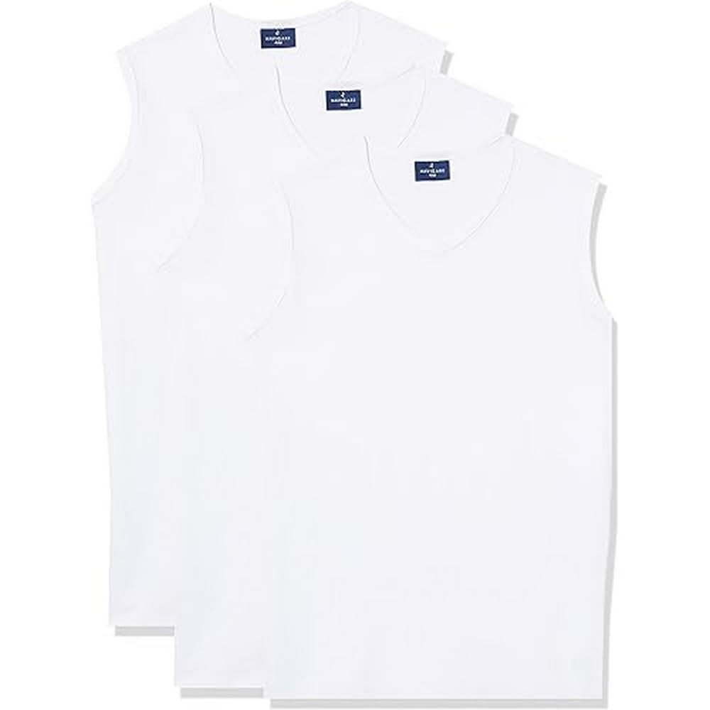 Navigare Men's 575 Sports Underwear (Pack of 3), Bianco, Medium