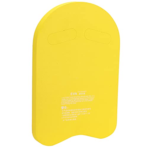Swimming Kickboard, 2Pcs EVA Lightweight Ushape Swim Aid Float Kickboard Swim Training Aid Kick Board Swim Board with Integrated Hole Handle for Adults Kids (Yellow)