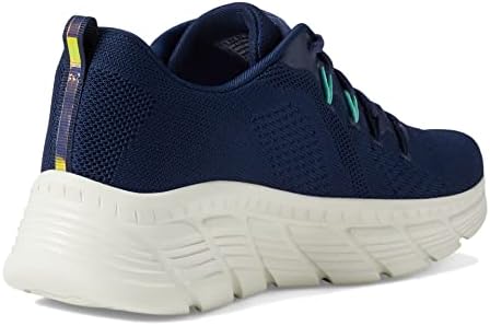 Skechers BOBS Women's Bobs B Flex Hi-Parallel Force Sneaker, Navy, 5.5 | Image 4