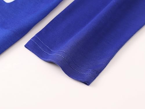 Tebbis 2-Piece Cozy Pajamas For Little/Big Boys Gamer Yellow Long Sleeves Soft PJs Set Kid Size 6-184