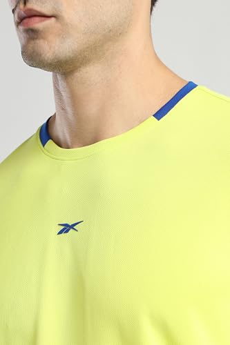 Image of Reebok Men's Sport T-Shirt - Moisture Wicking Sports T-Shirt | Workout Running Training Tshirt for Men's | Half Sleeve Active Tee