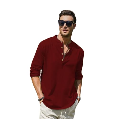 Image of Vida Loca Men Full Sleeve Solid Cotton Blend Straight Slim Fit Kurta Shirt for Men's.
