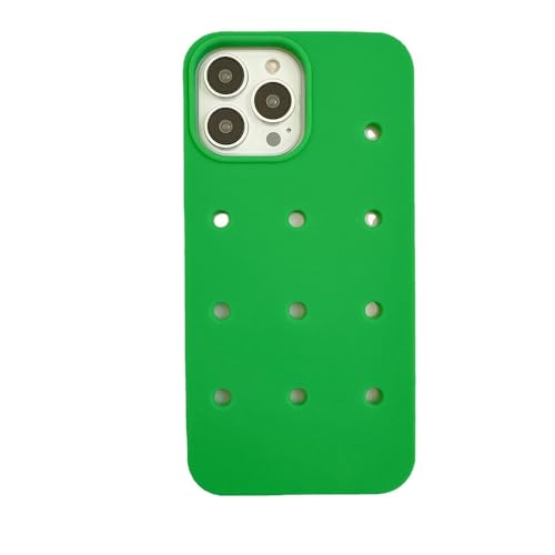 Coque respirante pour iPhone 13 antichoc verte pour éviter la surchauffe du téléphone