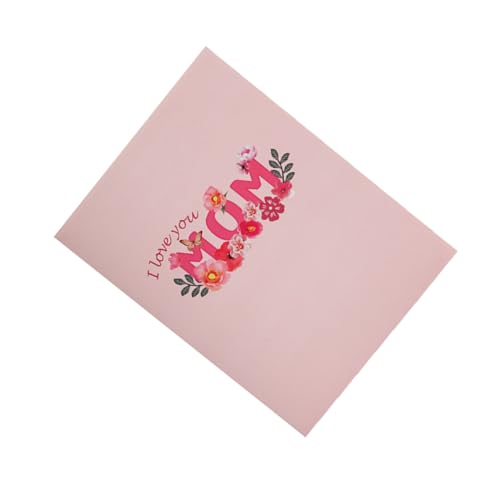 Carte de Vœux 3D pour Maman Fête des Mères Lot de 3 Cartes en Papier Ajouré
