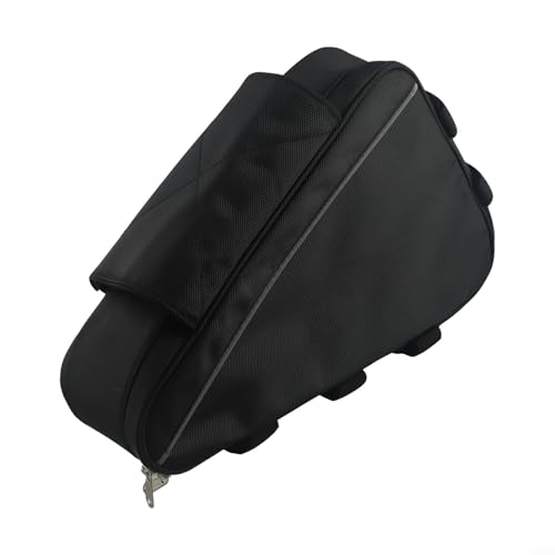 XNManaWork Triangle Battery Pack Storage Bag For Electric Bicycle 36V 48V 60V 72V Waterproof Nylon Frame Mount Battery Holder Large Capacity Case(S)