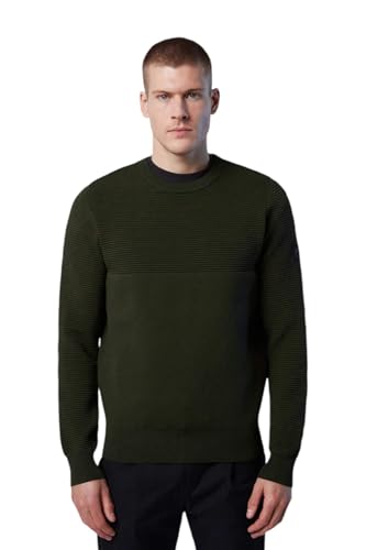 Pull vert North Sails pour homme en maille confortable et élégante