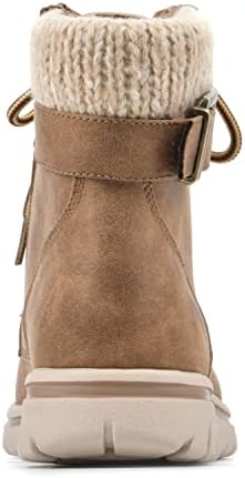 CLIFFS BY WHITE MOUNTAIN Women's Hearty Boot, Tan/Fabric/Sweater, 8.5 M | Image 3
