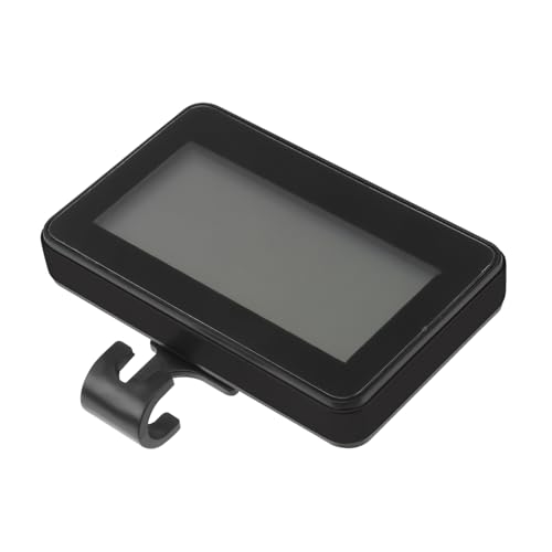 TIDTALEO High Precision Refrigerator Thermometer Digital Temperature Monitoring Device with Magnetic Back Stand Hook for Easy Placement Black Shell Accurate Readings from