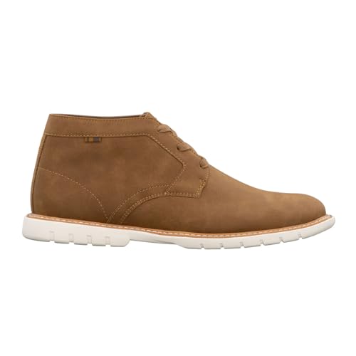 Ben Sherman Mens Whitby Round Toe Chukka Casual Boots - Brown2