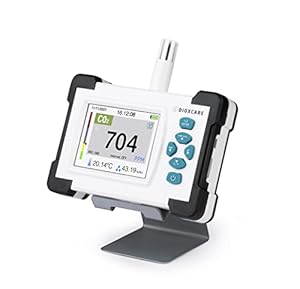 Dioxcare DX700 CO2-Messgerät mit PDF-Datenübertragung