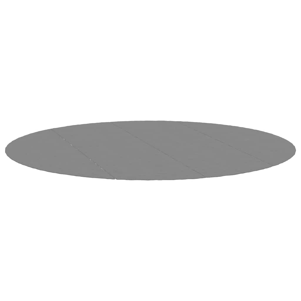 Telo per pavimento piscina grigio chiaro 428 cm poliestere geotessile
