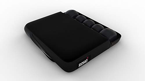 Roho Mosaic Cushion, Heavy Duty, Inflatable Seat Cushion For Office Chair, Wheelchair, Cars, Home Living, & Back Pain Support, Adjustable Cushion With Stretchable Cover & Non-Skid Bottom, 18" X 16" #TOP3