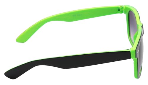 OWL 3 Pack Men Women Retro Vintage Two Tone Frame Smoke Lens Sunglasses UVB UVA protection4