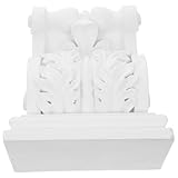 HEANUJJ Soporte de Viga de Poliuretano Europeo para Estantes y Chimeneas, Ménsula Tallada Adaptable para Interiores y Exteriores