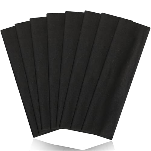 Image of 8PCS Summer-Exclusive Non Slip Sports Elastic Soft Running Fashion Headbands Absorb Sweat for Women & Men Working Out, Travel