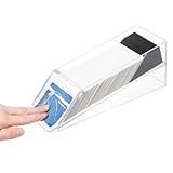 Trademark Poker 6 Deck Blackjack Dealing Shoe – Soporte de Cartas acrílico – Se Adapta a 6 mazos de Cartas – Equipo...