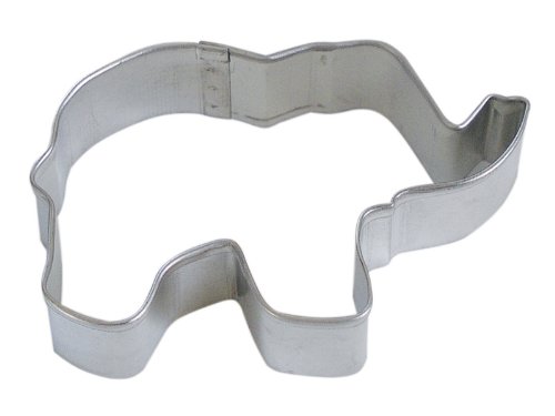 R&M Cookie Cutter, 3.5-Inch, Elephant, Tinplated Steel