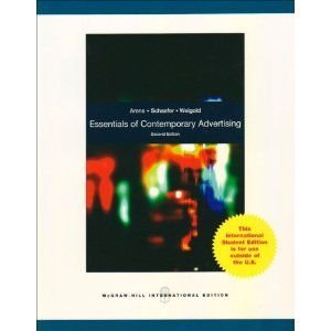 Essentials of Contemporary Advertising 0071270574 Book Cover