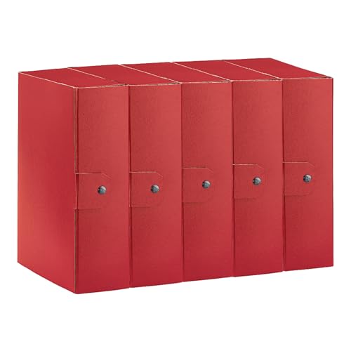 Esselte C30 EUROBOX Cartella Progetti per l'archiviazione, chiusura con bottone,