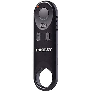 PHOLSY BR-E1 Bluetooth Kamera Fernbedienung Kabellose Fernauslöser Kompatibel mit Canon EOS R7, R10, R3, R5C, R6, RP, 90D, 200D, 200DII, 250D, 6DII, 77D, 800D, 850D, M6-II, M50, M50-II, M200, G5X-II