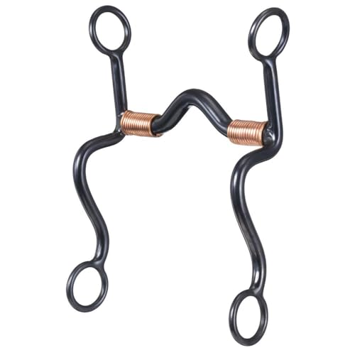 Tough 1 Low Port Steel S Shank Curb Bit