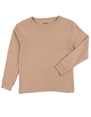 Image of Leveret Long Sleeve Boys Girls Kids & Toddler T-Shirt 100% Cotton (2-14 Years) Variety of Colors