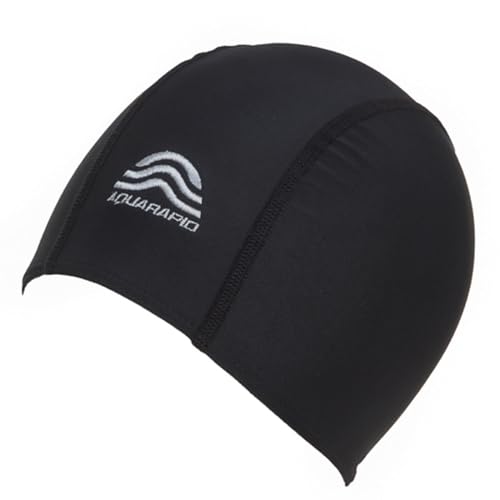 Aquarapid Cuffia Nuoto Elastica BOL Nero Unica