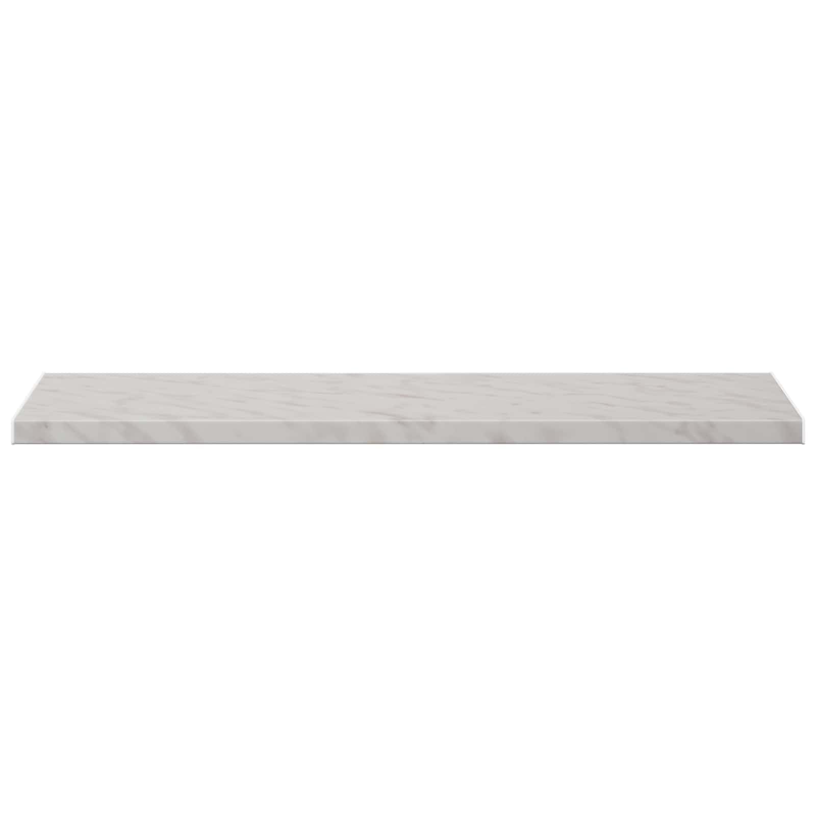 Podłoże okienne PCV 140 x 50 x 4,5 cm Marmur | Łatwy do czyszczenia, Zewnętrzne użytkowanie wewnętrzne, gładka powierzchnia wodoodporna, instalacja za pomocą kleju