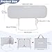 Ciilee Baby Bed Rail for Toddlers Portable Travel Kids Beds Guard Rails for Queen Bed Foldable Children Side Railing for Twin Beds Adjustable Bedrail Barandas para Camas de Niños（Grey,48in