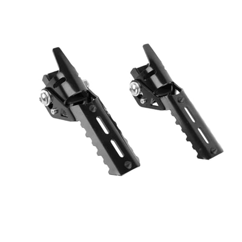Repose-Pieds Moto Pliables Soulagement Jambes pour Crash Bars Moto
