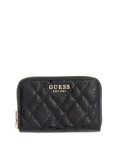 GUESS Porte-Monnaie Isemay SLG Medium Zip Wallet Black Noir