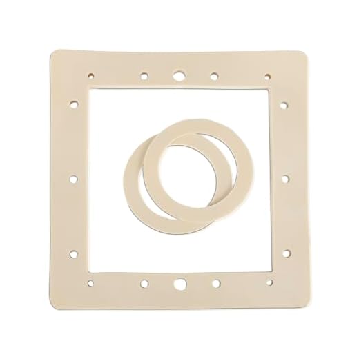 Gre Ar521 - Pack De Recambios Para Skimmer Gre. Junta Doble Para Skimmer Y 2 Válvulas De Retorno.