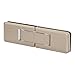 Brixwell H-C180GTG-BN Crown Series Glass to Glass Hinge 180 Degree Satin-Nickel