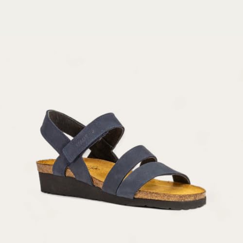 Image of NAOT Kayla Women's Sandals - Supportive 3-Strap Design with Backstrap, Cork & Latex Footbed - Arch Support - Travel-Friendly Comfortable Walking Sandals for All-Day Wear