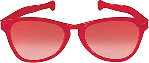 Lunettes de soleil géantes à monture rouge ultra légère pour supporter les clubs de sport