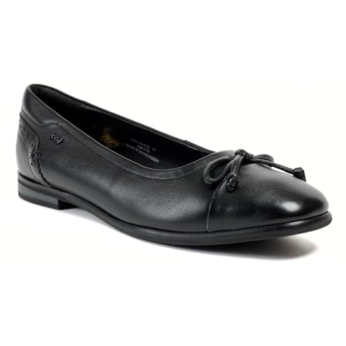 Pod Priya Womens Flat Shoes Black 6 UK