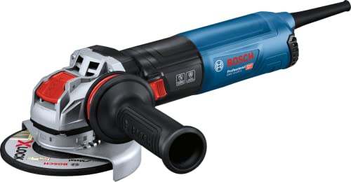 Bosch Professional Winkelschleifer GWX 14-125 S (mit X-LOCK-Aufnahme, 1.400 Watt, Zusatzhandgriff Vibration Control, Schutzhaube, anklippbare Trennschutzhaube, im Karton)