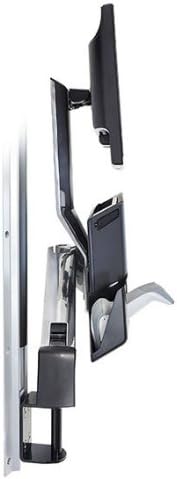 Combo Ergotron StyleView Sit-Stand con soporte CPU medio plata miniatura 4